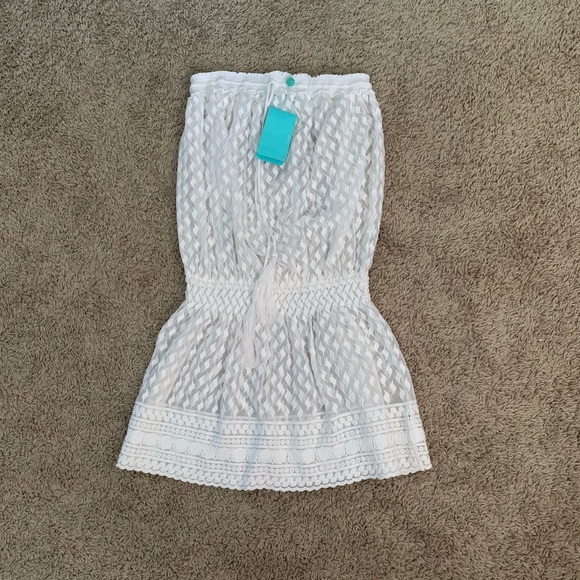 Melissa Odabash Other - Melissa Odabash white pedal beach cover up